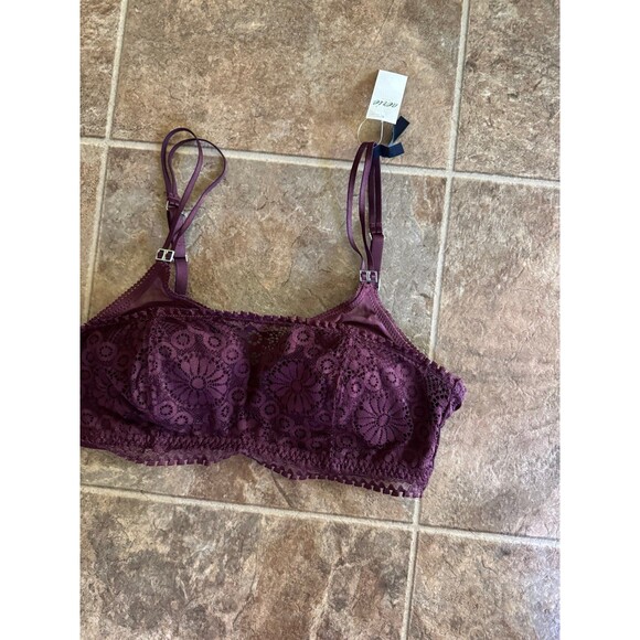 Aerie Real Power Wireless Push Up Joy Convertible Lace Bra Size 32C - Picture 6 of 12